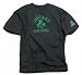 IRELAND RUGBY LOGO T-SHIRT (BLACK) SHORT-SLEEVE