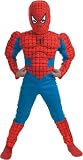 Kid's Spiderman Costume (Size:Small 4-6)