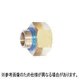 ジョイント真鍮製 異径金具 ＳＷ１６男ｘＧ３/４女 [2609200] 【永田製作所】