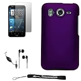Purple Smooth Design Cover / 2 Piece Snap On Crystal Protective Hard Case f ....