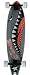 Deville Bomber Complete Longboard Skateboard - 9.37
