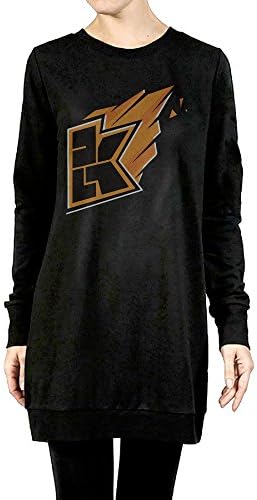 Kwebbelkop Logo Cotton Women Hoodie Sweatshirt Pullover Round Neck Long Sleeve