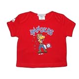 Infant / Baby MLB Texas Rangers My First Tee T-Shirt - Red (Size: 3/6)