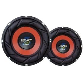 Legacy LWFX107 10-Inch 600 Watt Legacy -Inch L-Inch Series Subwoofer