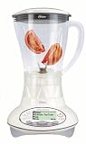 Oster 6710 In2itive New Tech Blender and Food Processor with LCD Screen, White