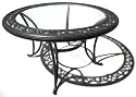 Strathwood Ryer 48-Inch Round Aluminum Dining Table