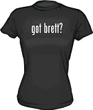 got brett? Logo Women's Tee Shirt in 6 Colors Small thru XXL