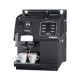 Saeco Magic Deluxe Black Super Espresso Machine by 