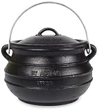 Review Action Africa  / Action Africa Potjie Cast Iron Sauce Pot with Lid 7 Qt.