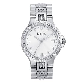 Bulova Men's Diamond Accented Watch #96E00
