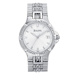 Bulova Men's Diamond Accented Watch #96E00