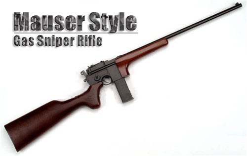 HFC Mauser C-96 C96 Gas Airsoft Rifle