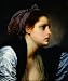 Head of a Woman by Jean Baptiste Greuze - 36"H x 30"W - Peel and Stick Wall Decal by Wallmonkeys