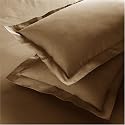 Bedeck Luxurious Percale Chocolate Oxford Pillow Case