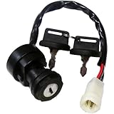 Caltric Ignition Key Switch Fits YAMAHA MOTO 4 YFM80 1986 1987 1988 ATV NEW