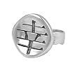 Japanese Kanji "Joy" Sterling Silver Ring