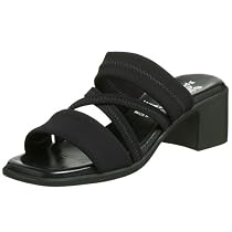 Spring Step Women's Diane Slide Sandal,Black,41 EU (US Women's 10-10.5)