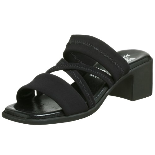 Spring Step Women's Diane Slide Sandal,Black,41 EU (US Women's 9.5-10 M)