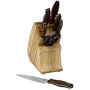 Chicago Cutlery Walnut Tradition 8-Piece Knife Block Set
