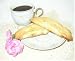 Gourmet Food : 8 pieces White Chocolate frosted MACADAMIA NUT Biscotti