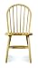 International Concepts C01-212 NATURAL 36 Inch High Spindleback Chair - PLAIN LEGS