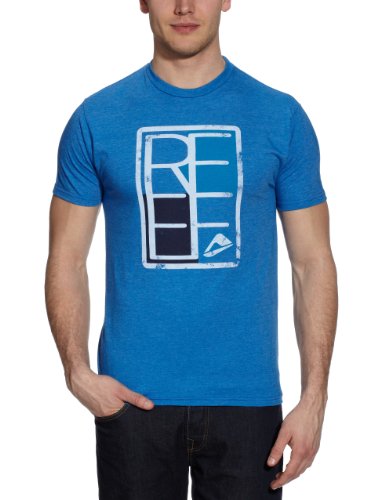 Reef Herren T-shirt Rectangulator, royal/heather, L, RB776 Preisvergleich