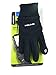 HEAD Multi-Sport Running Gloves with SENSATEC-Black (Large)