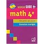Math 4e : R�sum�s de cours, exercices corrig�s de Jean-Louis Boursin