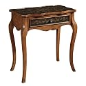 Accent Table with Pressed Tin Inlay
