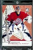 2006 / 07 In The Game Between The Pipes Hockey Card #10 Craig Anderson - Mint Condition - In Protective Display Case !