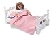 Melissa & Doug Deluxe Wooden  Doll Furniture - Bed