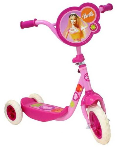 Childrens Toyshop  Toys : Barbie Tri Scooter (light Fantastic)