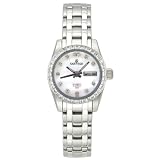 Sartego Ladies Watch with Crystal White Mother of Pearl Dial Automatic Stainless Steel
