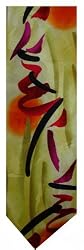 Men's Jerry J. Garcia Super Rare Colors In the Park Tie Collection Forty-three Limited Edition Mulberry Collection