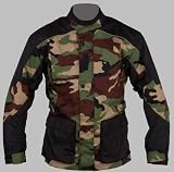Mens Army Waterproof Motorcycle Textile Jacket Size 2XL 48