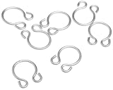 :USE Ring Clips - Set of 7, Clear Aluminum