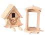 Home Depot Birdhouse w/ Bird Feeder: Cuckoo Clock