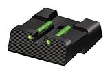 HiViz S&W 1911 Fiber Optic Rear Sight (Green)
