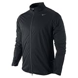 NIKE Herren Laufpullover ELEMENT THERMAL FULL ZIP, black/reflective silv, L, 424243-010
