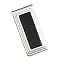 Sterling Silver Three Step Money Clip w/ Black Onyx Insert