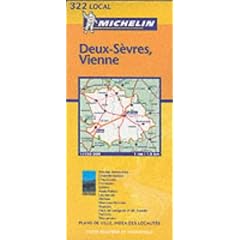 Deux-Sevres/Vienne 2003 (Michelin Local Maps)