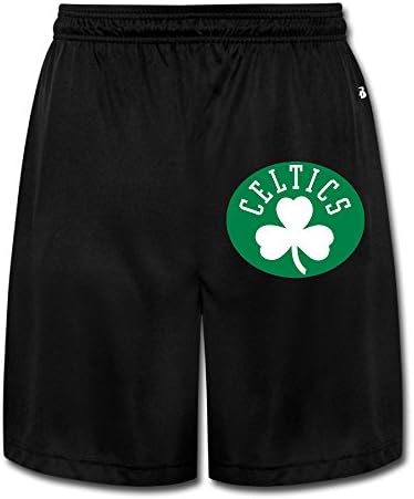Black Boston Celtics Short Sweatpants Soft Tall Sweatpants For Men's