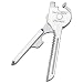 Swiss+Tech Utili-Key Stainless Steel 6-in-1 Multi Tool