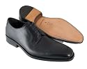 TARYN ROSE Chet Mens Black Leather Oxford Shoes