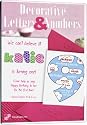 Decorative Letters & Numbers for Paper Crafts