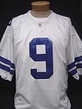 Adult Size 52 (XL) Dallas Cowboys Tony Romo #9 Authentic White Jersey REEBOK