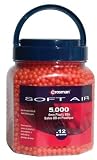  : Crosman Softair-5,000 ct. 6mm Bb's-Orange