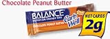 Balance Bar 598 CPB Carbwell Bars - Box of 15 Chocolate Pnt Butter