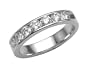 1.00 cttw Karina B(tm) Round Diamonds Band - Platinum, 18kt White or Yellow Gold