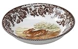Spode Woodland Game Birds 6-1/2-Inch Cereal Bowl, Rabbit